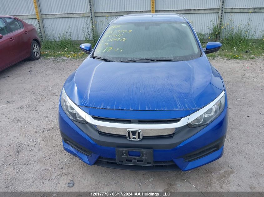 2018 Honda Civic Lx VIN: 2HGFC2F59JH040866 Lot: 12017779