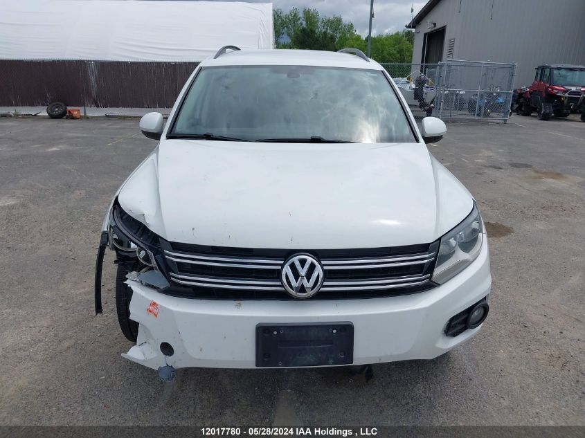 2016 Volkswagen Tiguan Comfort/High/R-Line/Sp Ed VIN: WVGJV7AX3GW065714 Lot: 12017780