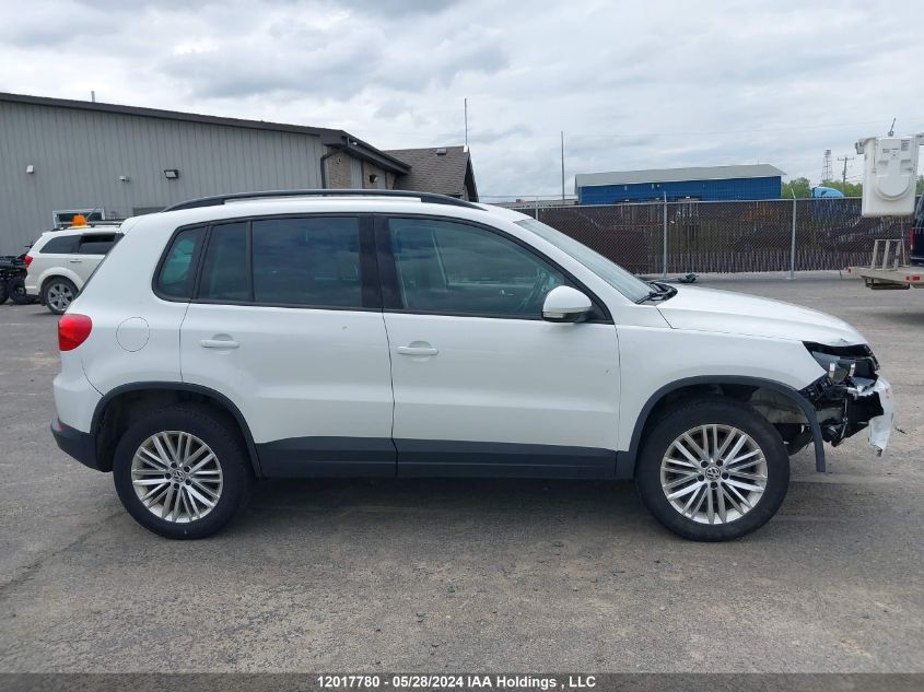 2016 Volkswagen Tiguan Comfort/High/R-Line/Sp Ed VIN: WVGJV7AX3GW065714 Lot: 12017780