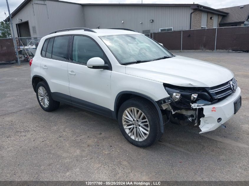 2016 Volkswagen Tiguan Comfort/High/R-Line/Sp Ed VIN: WVGJV7AX3GW065714 Lot: 12017780