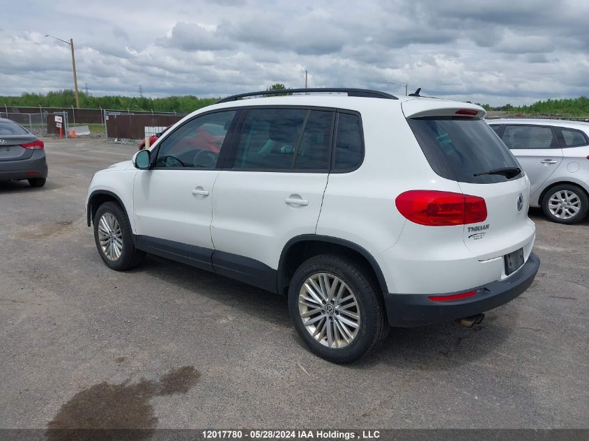 2016 Volkswagen Tiguan Comfort/High/R-Line/Sp Ed VIN: WVGJV7AX3GW065714 Lot: 12017780