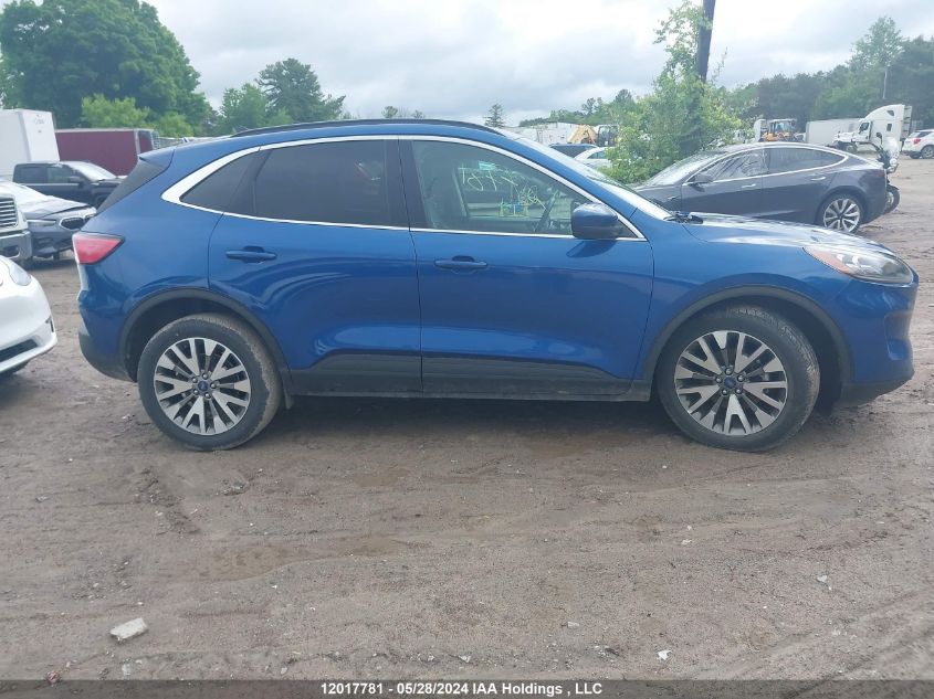 2022 Ford Escape Titanium VIN: 1FMCU9J94NUA55419 Lot: 12017781