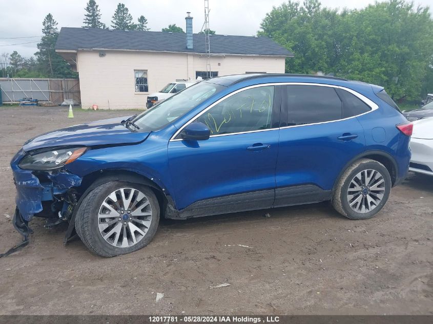 2022 Ford Escape Titanium VIN: 1FMCU9J94NUA55419 Lot: 12017781