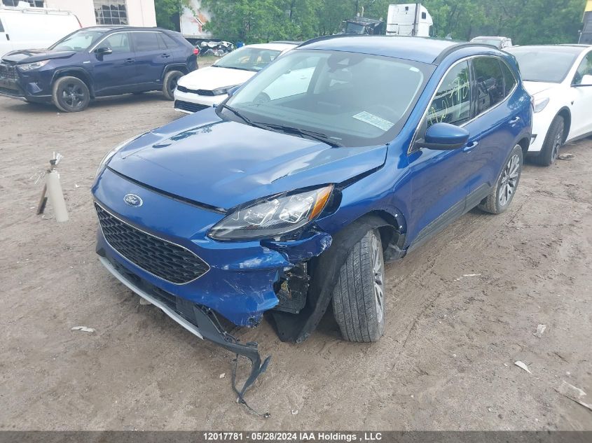 2022 Ford Escape Titanium VIN: 1FMCU9J94NUA55419 Lot: 12017781
