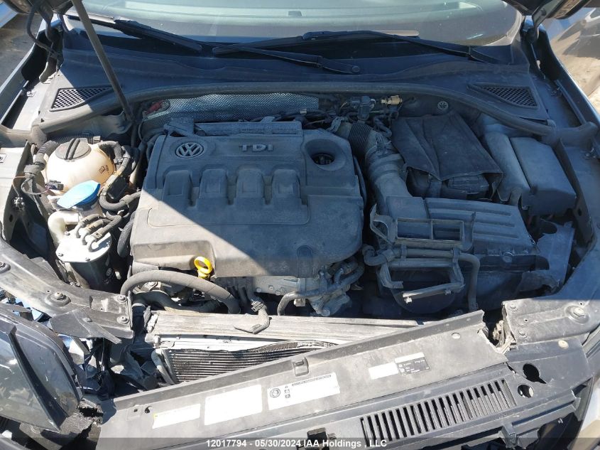 2015 Volkswagen Passat VIN: 1VWBV7A30FC053636 Lot: 12017794