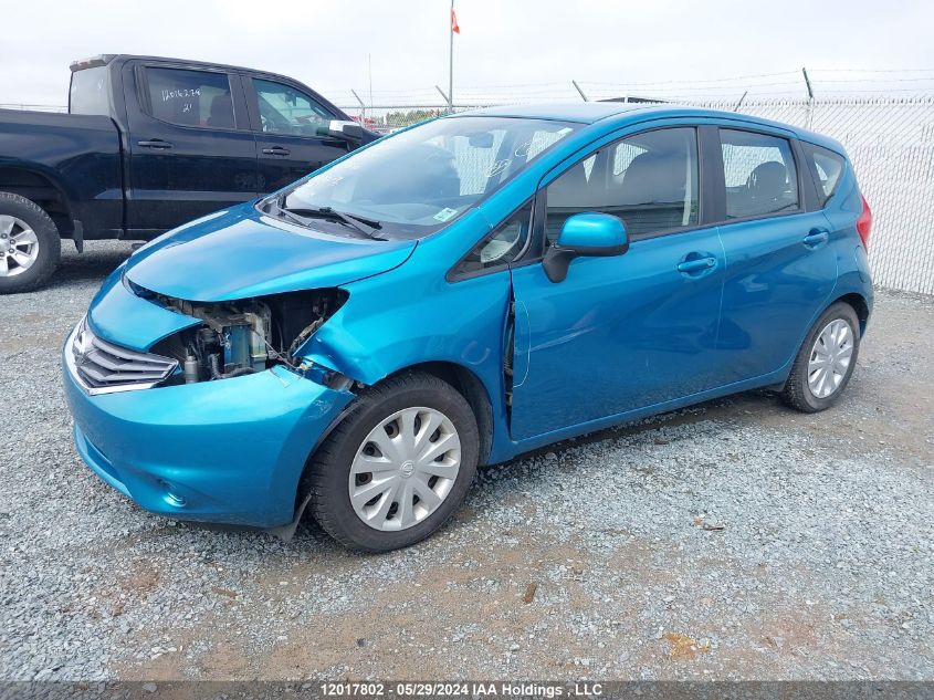 2014 Nissan Versa Note VIN: 3N1CE2CP2EL377025 Lot: 12017802