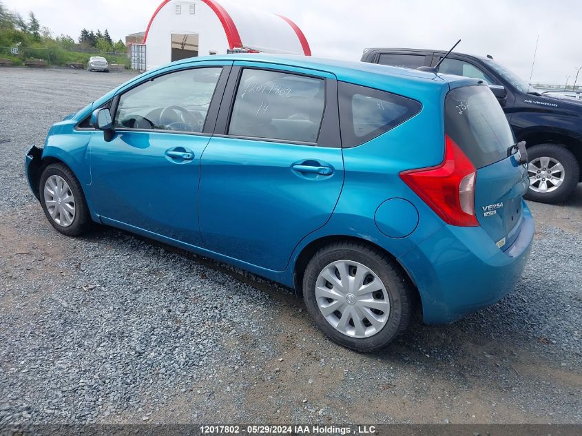 2014 Nissan Versa Note VIN: 3N1CE2CP2EL377025 Lot: 12017802