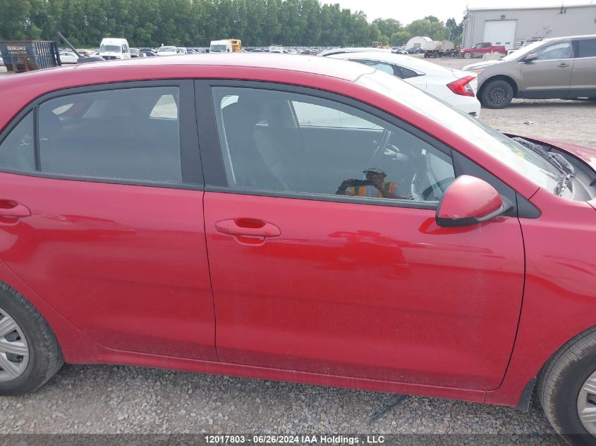 2021 Kia Rio 5-Door VIN: 3KPA25AD6ME373991 Lot: 12017803