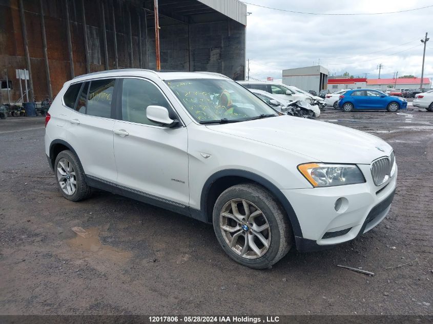 2014 BMW X3 2.8I VIN: 5UXWX9C57E0D41759 Lot: 12017806