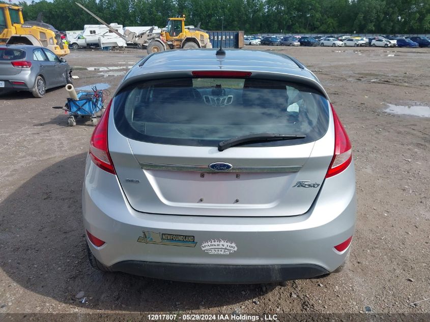 2012 Ford Fiesta Ses VIN: 3FADP4FJ0CM154543 Lot: 12017807