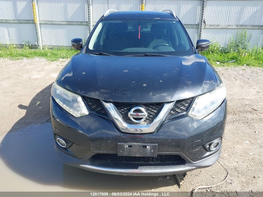 2016 Nissan Rogue S/Sl/Sv VIN: 5N1AT2MV3GC856863 Lot: 12017809