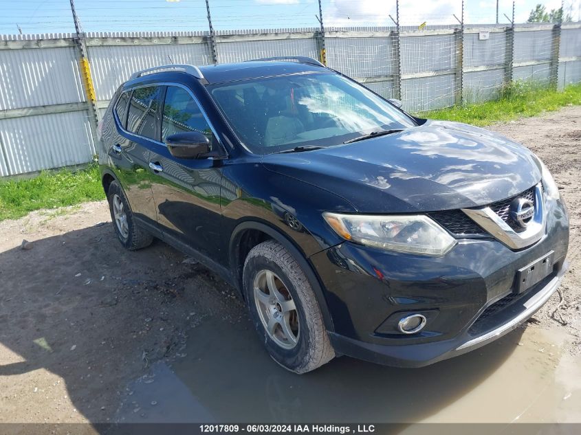 2016 Nissan Rogue S/Sl/Sv VIN: 5N1AT2MV3GC856863 Lot: 12017809