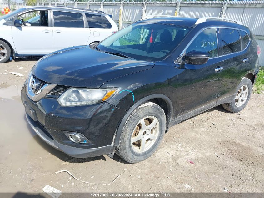 2016 Nissan Rogue S/Sl/Sv VIN: 5N1AT2MV3GC856863 Lot: 12017809