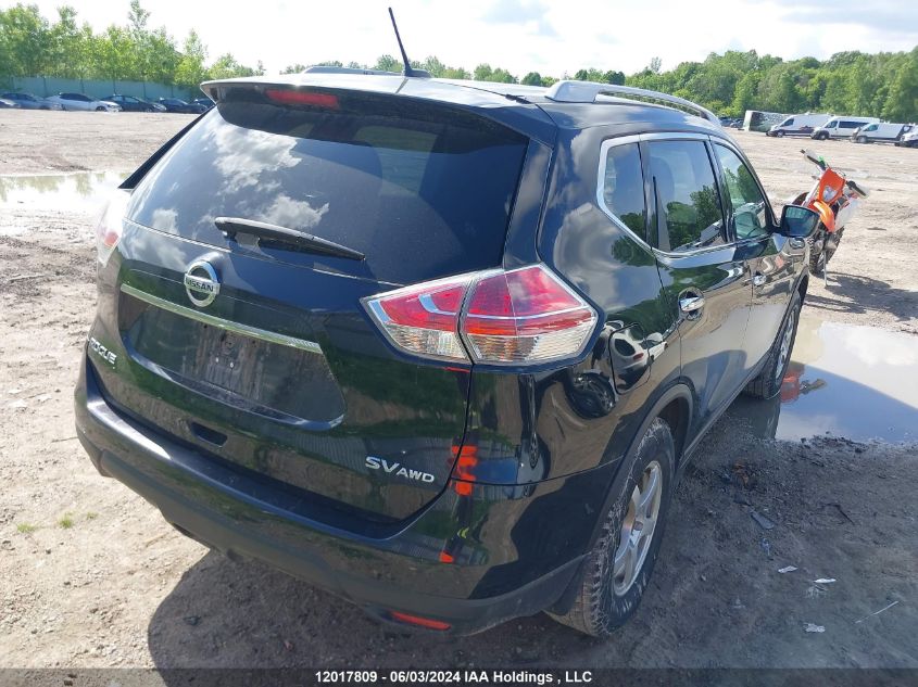 2016 Nissan Rogue S/Sl/Sv VIN: 5N1AT2MV3GC856863 Lot: 12017809