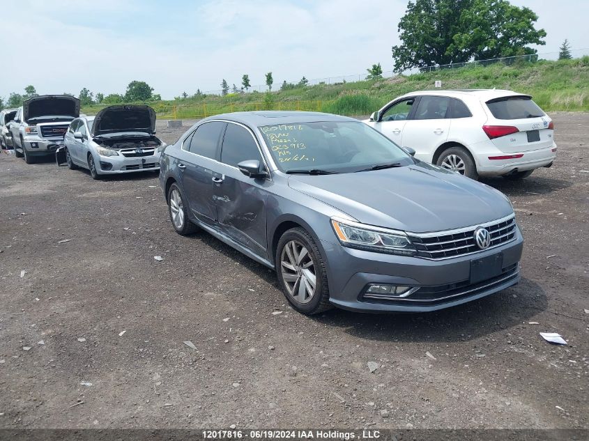 2018 Volkswagen Passat VIN: 1VWBA7A38JC025913 Lot: 12017816