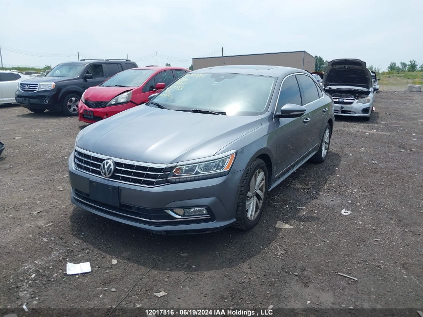 2018 Volkswagen Passat VIN: 1VWBA7A38JC025913 Lot: 12017816