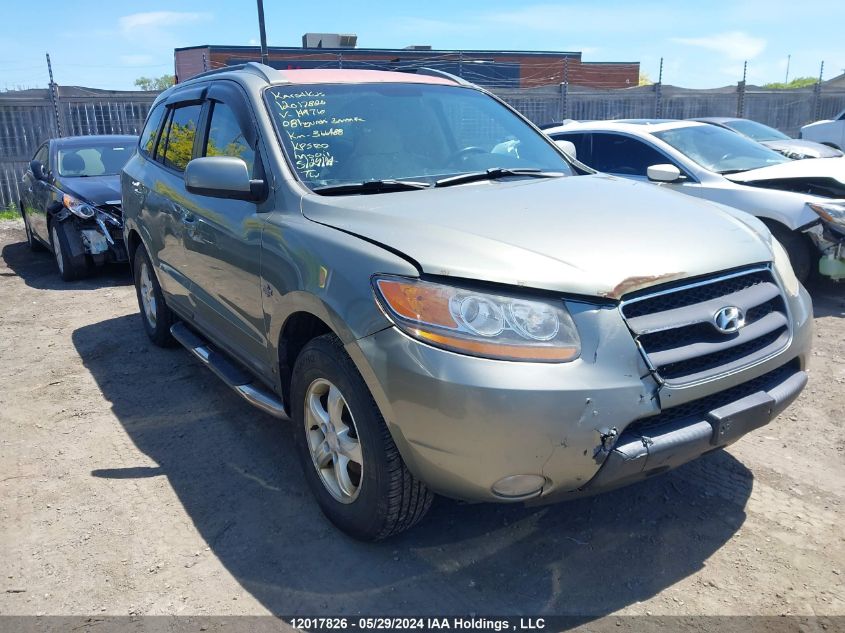 2008 Hyundai Santa Fe VIN: 5NMSG13EX8H149710 Lot: 12017826