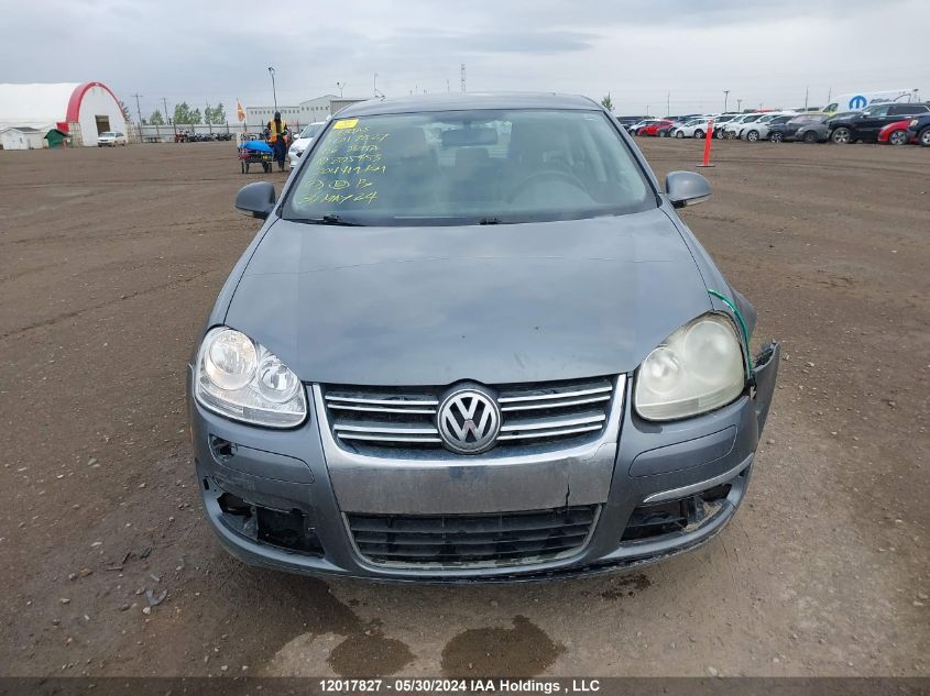 2006 Volkswagen Jetta 2.5L Leather VIN: 3VWDF71K16M805453 Lot: 12017827