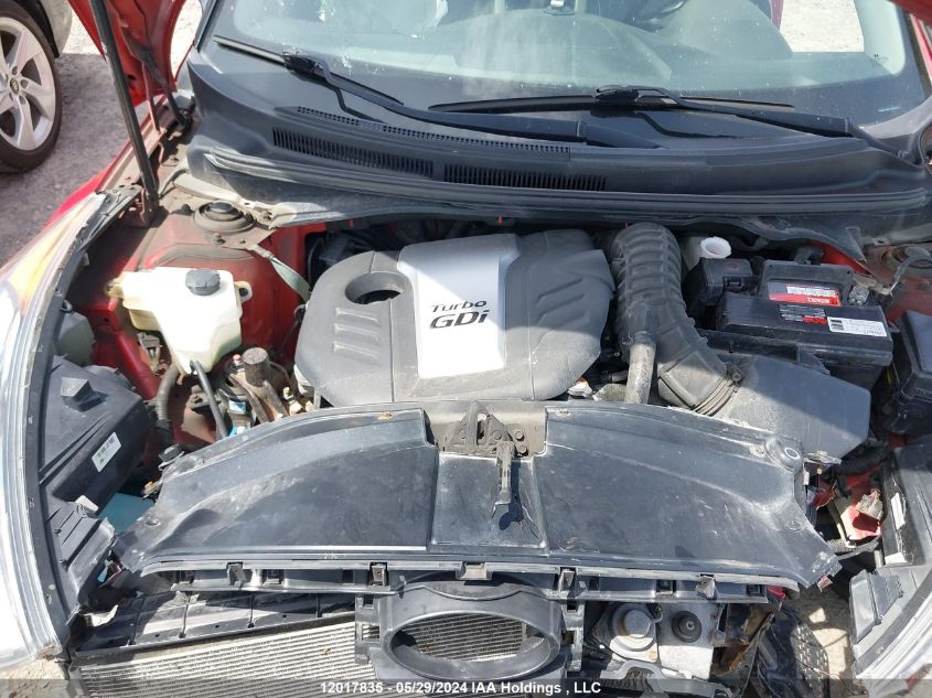 2015 Hyundai Veloster Turbo VIN: KMHTC6AE7FU245490 Lot: 12017835