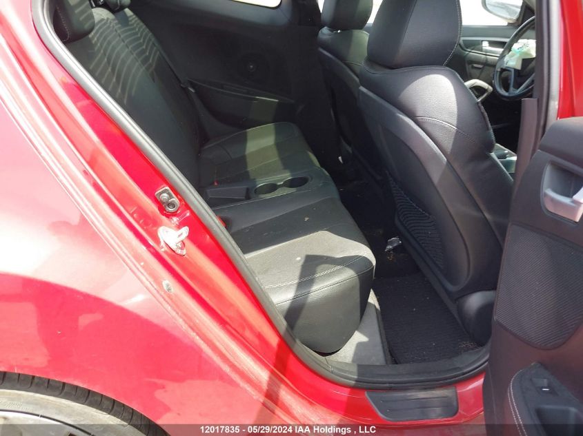 2015 Hyundai Veloster Turbo VIN: KMHTC6AE7FU245490 Lot: 12017835