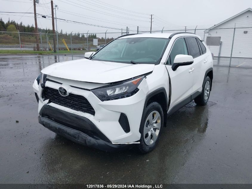 2020 Toyota Rav4 Le VIN: 2T3B1RFV0LW124136 Lot: 12017836