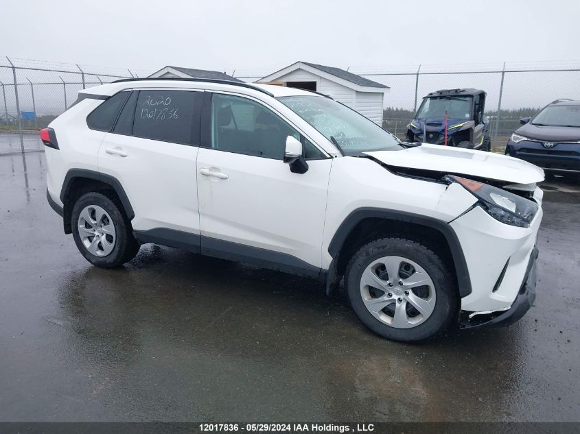 2020 Toyota Rav4 Le VIN: 2T3B1RFV0LW124136 Lot: 12017836