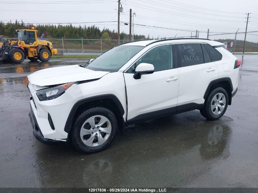 2020 Toyota Rav4 Le VIN: 2T3B1RFV0LW124136 Lot: 12017836