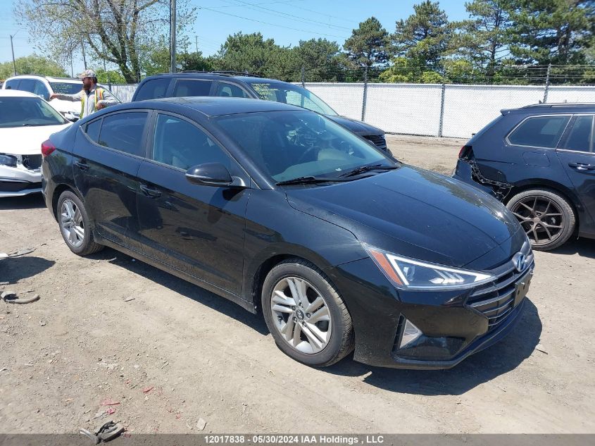 2019 Hyundai Elantra Sel/Value/Limited VIN: KMHD84LF3KU769729 Lot: 12017838