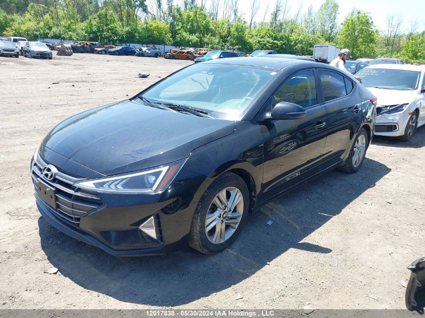 2019 Hyundai Elantra Sel/Value/Limited VIN: KMHD84LF3KU769729 Lot: 12017838