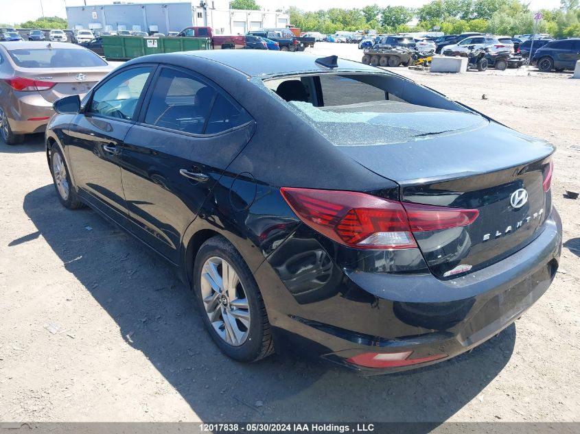 2019 Hyundai Elantra Sel/Value/Limited VIN: KMHD84LF3KU769729 Lot: 12017838