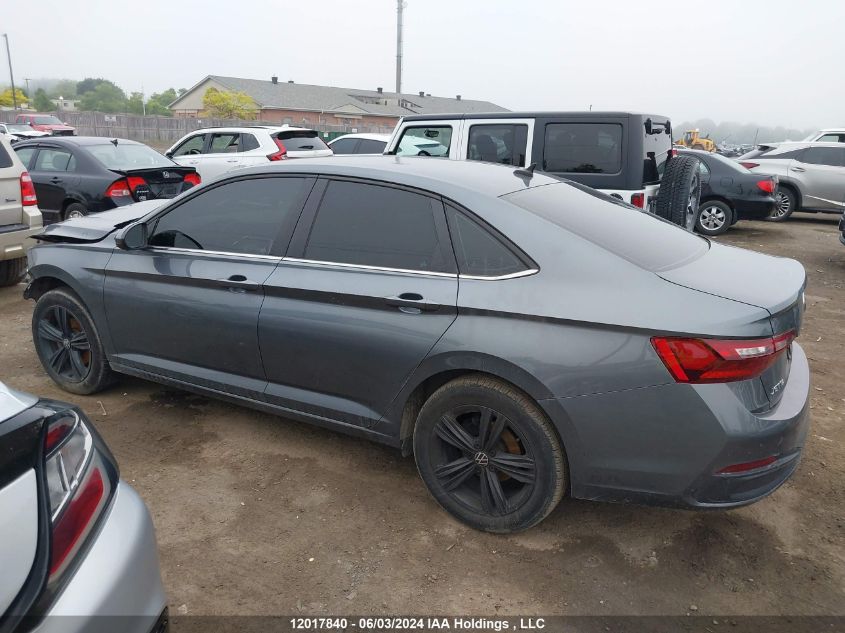 2022 Volkswagen Jetta VIN: 3VWEM7BU0NM024495 Lot: 12017840