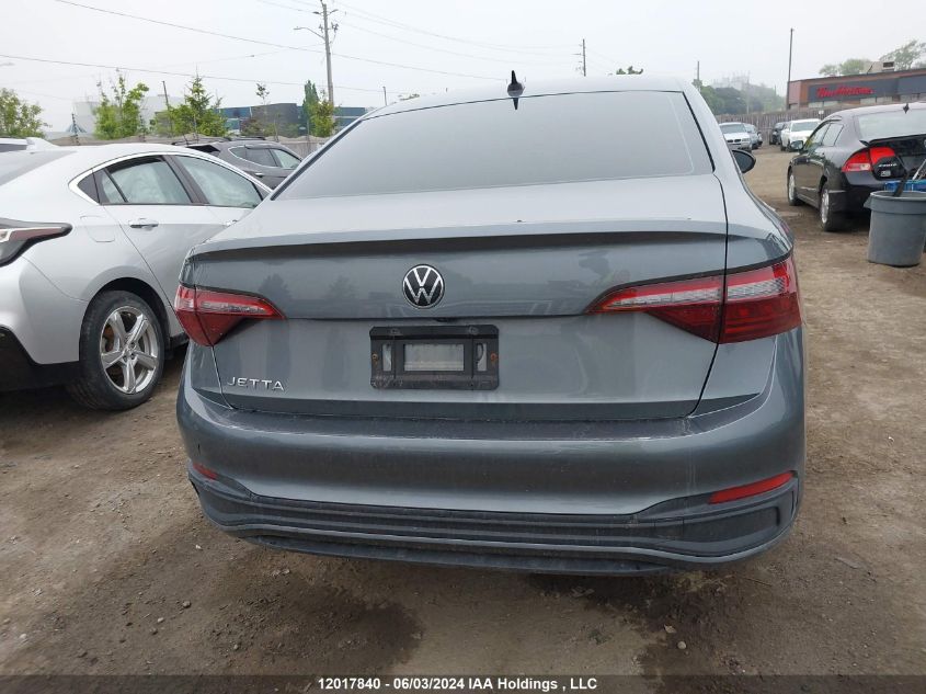 2022 Volkswagen Jetta VIN: 3VWEM7BU0NM024495 Lot: 12017840