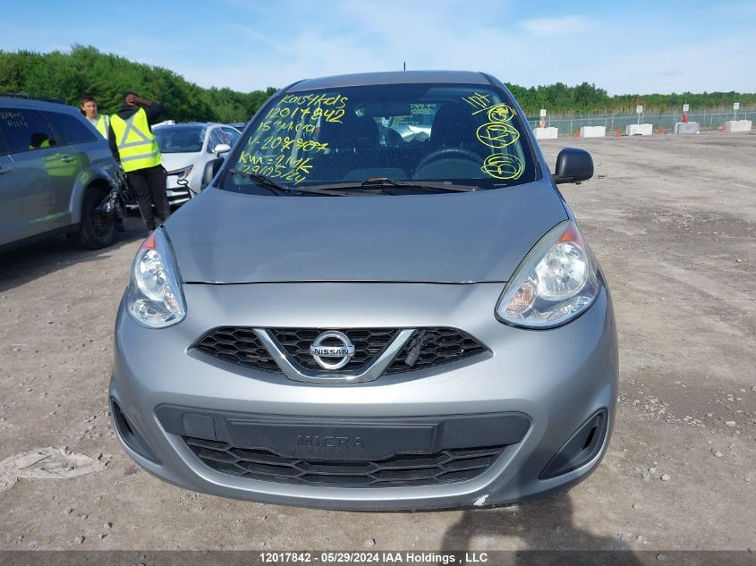 2015 Nissan Micra VIN: 3N1CK3CP1FL207707 Lot: 12017842