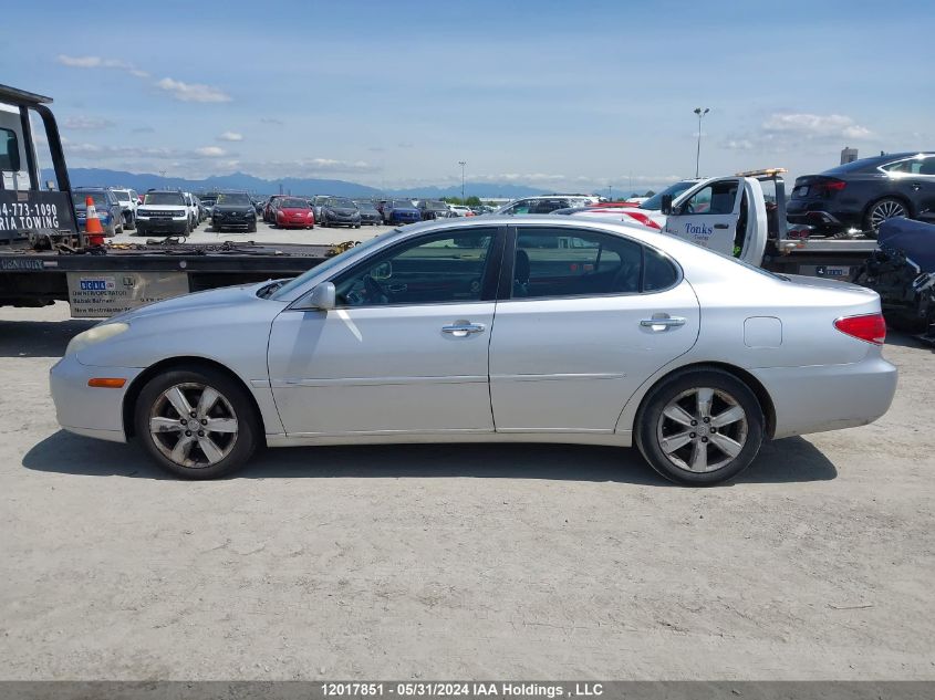 2006 Lexus Es 330 VIN: JTHBA30G365167399 Lot: 12017851