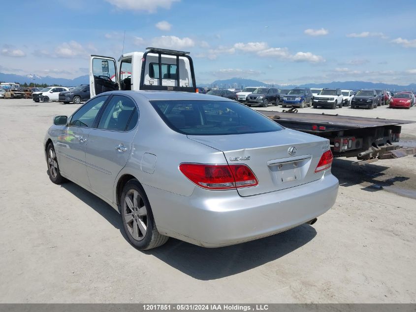 2006 Lexus Es 330 VIN: JTHBA30G365167399 Lot: 12017851