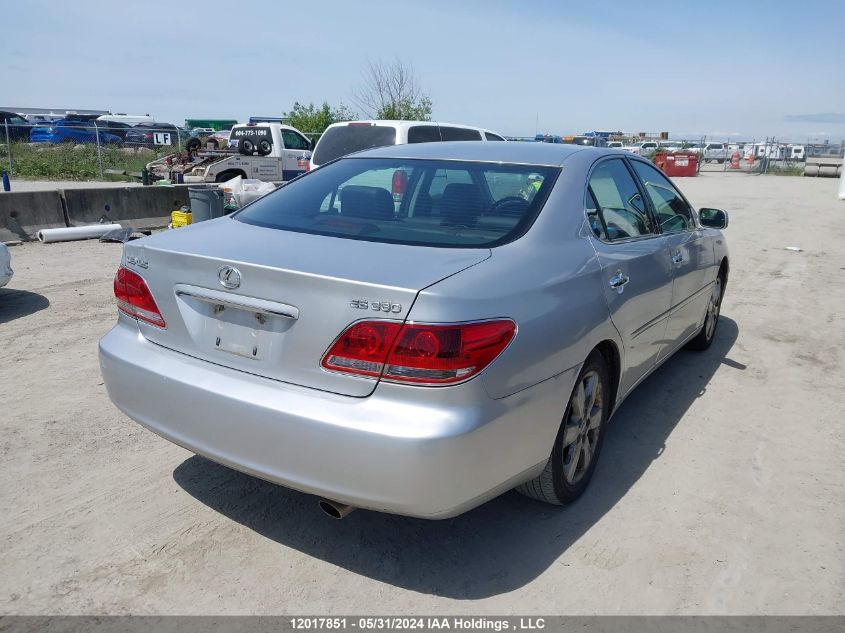 2006 Lexus Es 330 VIN: JTHBA30G365167399 Lot: 12017851