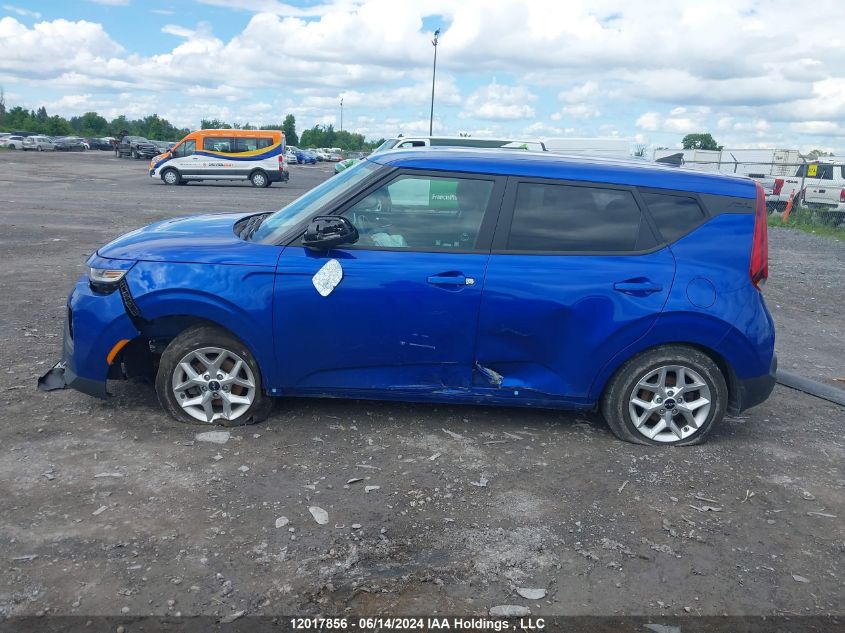 2022 Kia Soul VIN: KNDJ33AU5N7830261 Lot: 12017856