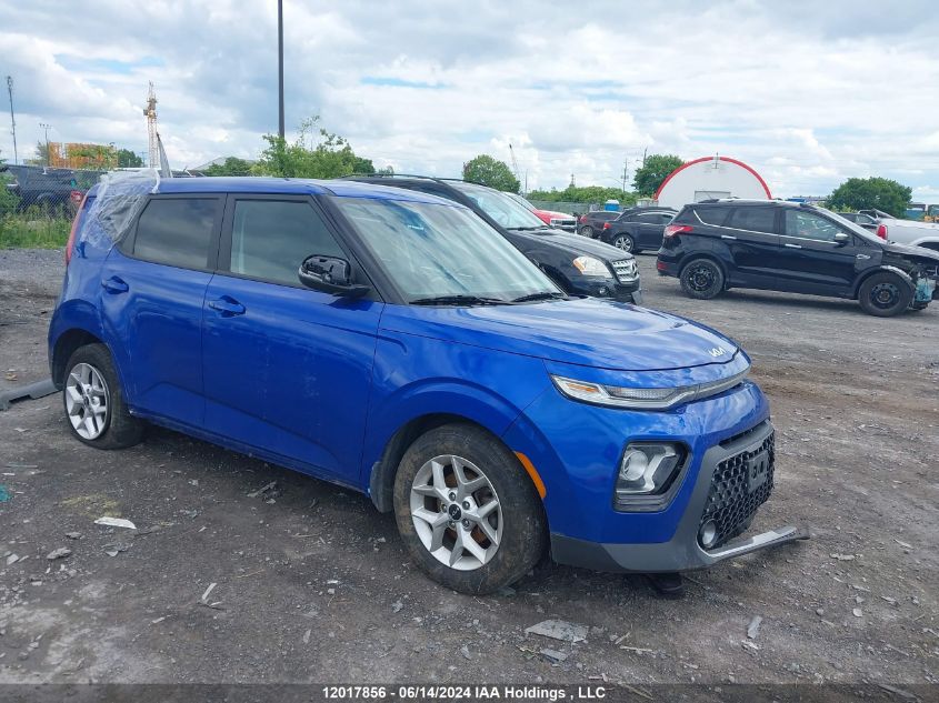 2022 Kia Soul VIN: KNDJ33AU5N7830261 Lot: 12017856