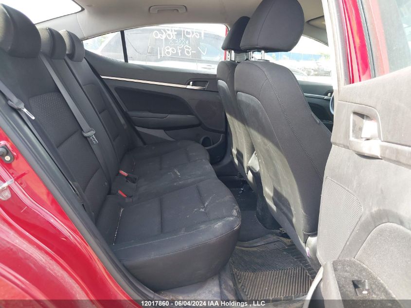 2019 Hyundai Elantra Preferred VIN: KMHD84LF0KU870811 Lot: 12017860