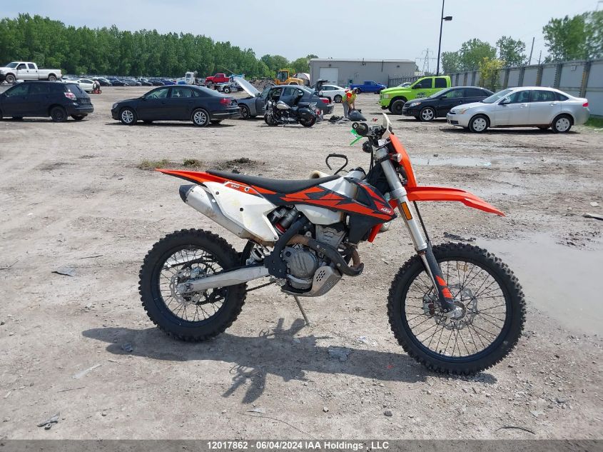 2018 Ktm 350 Exc-F VIN: VBKEXH409JM201995 Lot: 12017862