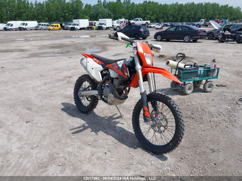 2018 Ktm 350 Exc-F VIN: VBKEXH409JM201995 Lot: 12017862