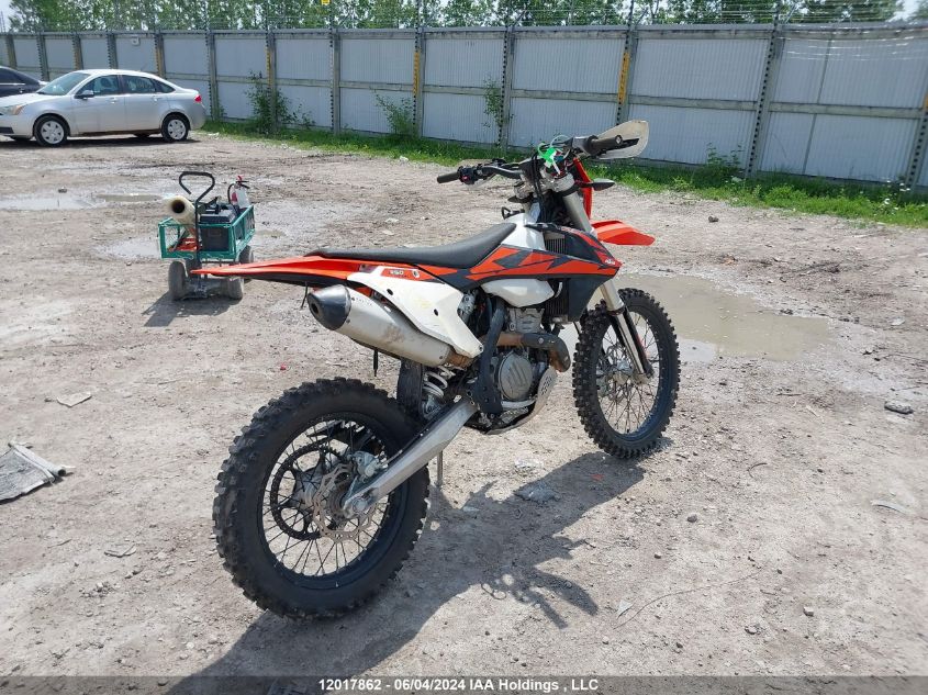 2018 Ktm 350 Exc-F VIN: VBKEXH409JM201995 Lot: 12017862