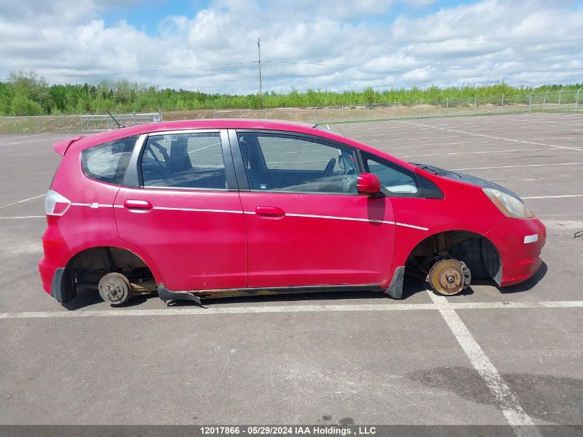 2009 Honda Fit Lx VIN: JHMGE87599S804958 Lot: 12017866