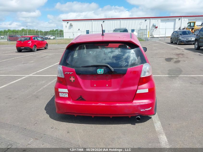 2009 Honda Fit Lx VIN: JHMGE87599S804958 Lot: 12017866