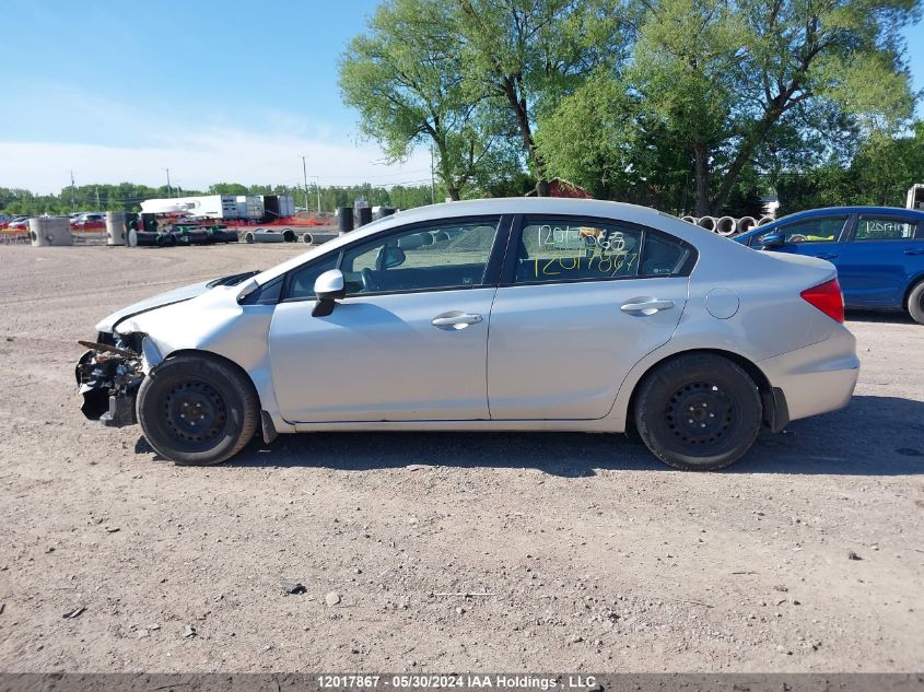 2012 Honda Civic VIN: 2HGFB2F42CH106798 Lot: 12017867