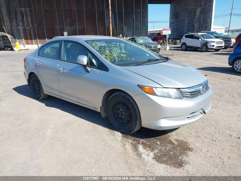 2012 Honda Civic VIN: 2HGFB2F42CH106798 Lot: 12017867