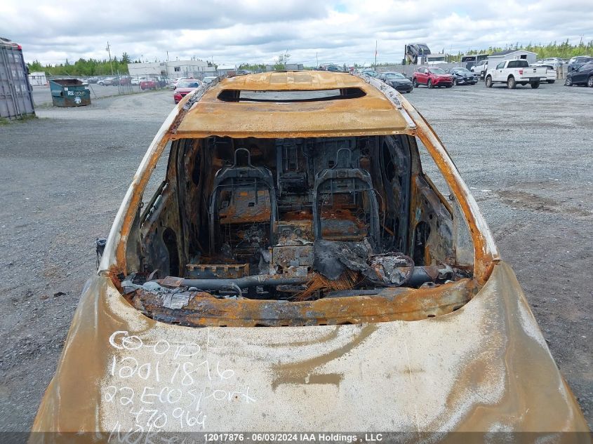 2022 Ford Ecosport Ses VIN: MAJ6S3JLXNC470966 Lot: 12017876