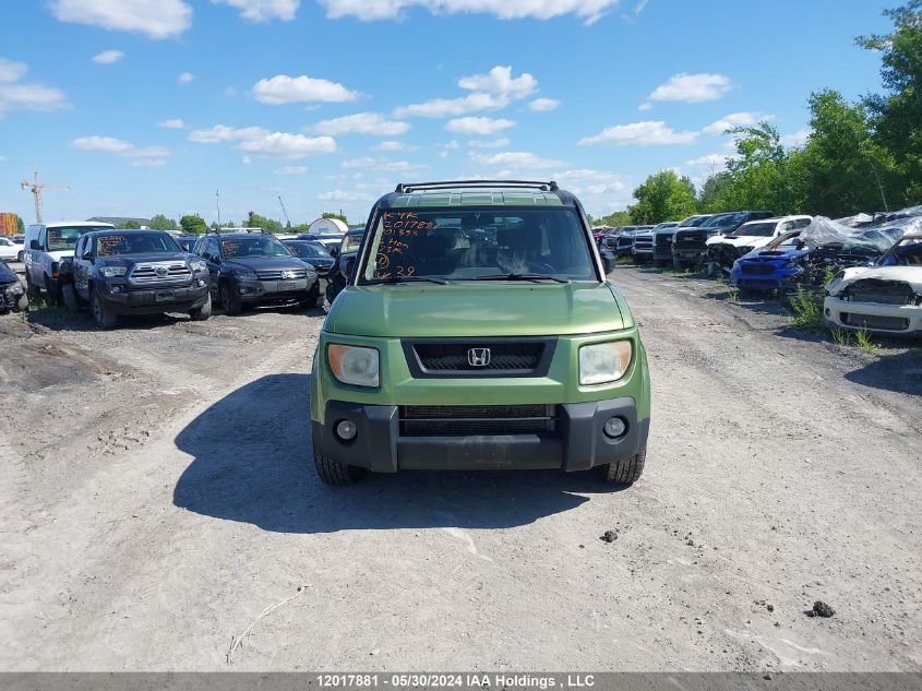 2006 Honda Element Ex VIN: 5J6YH28756L801355 Lot: 12017881