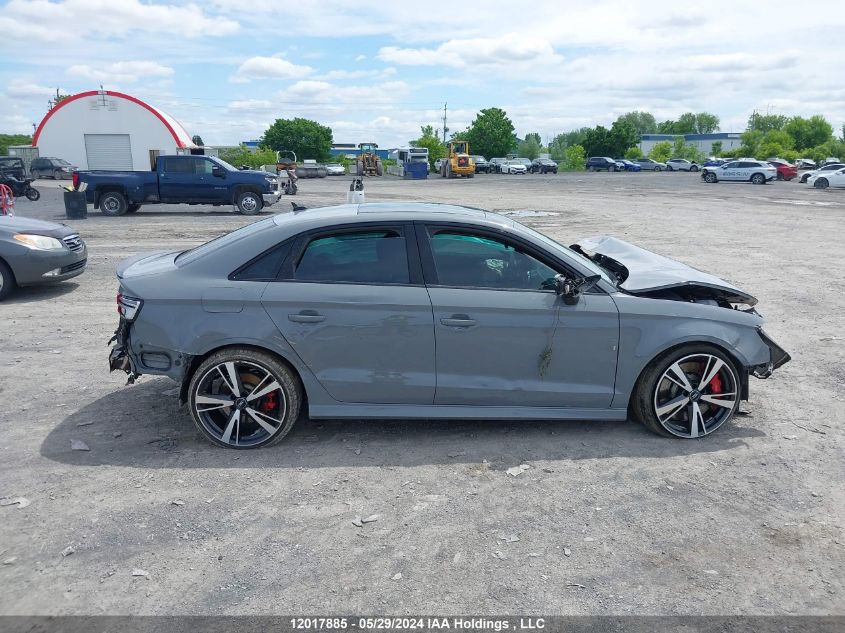 2019 Audi Rs 3 Sedan VIN: WUABWGFFXKA900545 Lot: 12017885