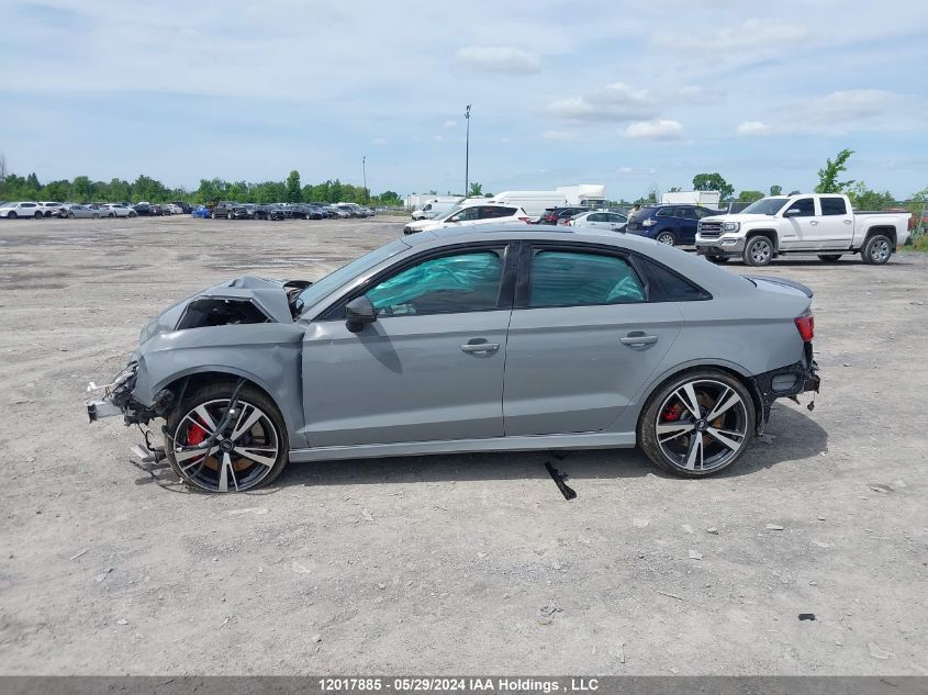 2019 Audi Rs 3 Sedan VIN: WUABWGFFXKA900545 Lot: 12017885